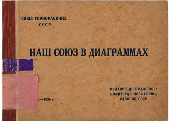 Наш Союз в диаграммах. Союз горнорабочих СССР. М.: ЦК Союза горнорабочих СССР, 1926.